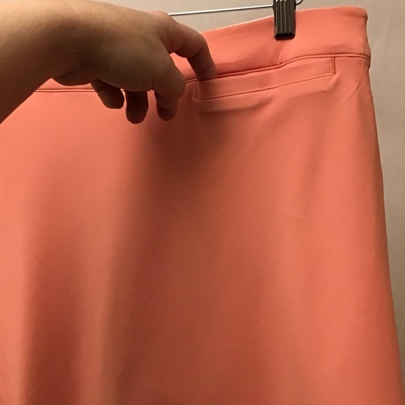 Peter Millar NWT XL Sally Skort Tennis Golf Peach Women’s Stretch Active - Picture 8 of 11